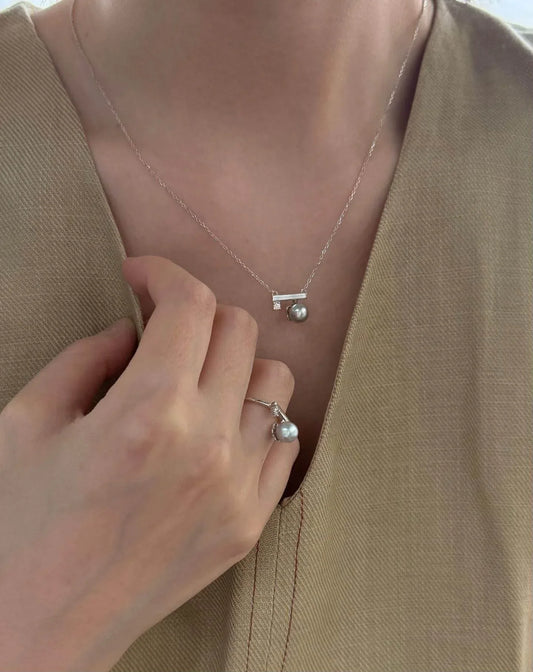 Minimal Sugar Cube Necklace - SOLIS MOOD