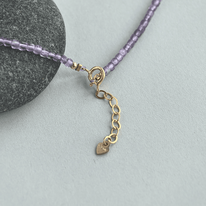 Dust · Echo Necklace · Amethyst - SOLIS
