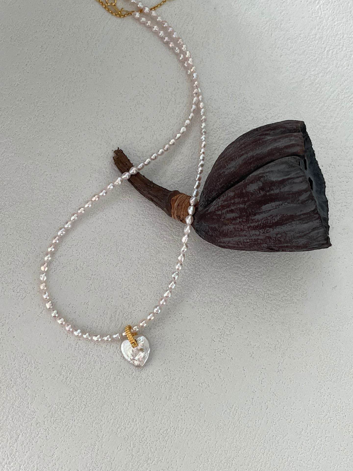 Sweetheart Pearl Necklace – 2 Ways to Wear, Endless Charm - SOLIS