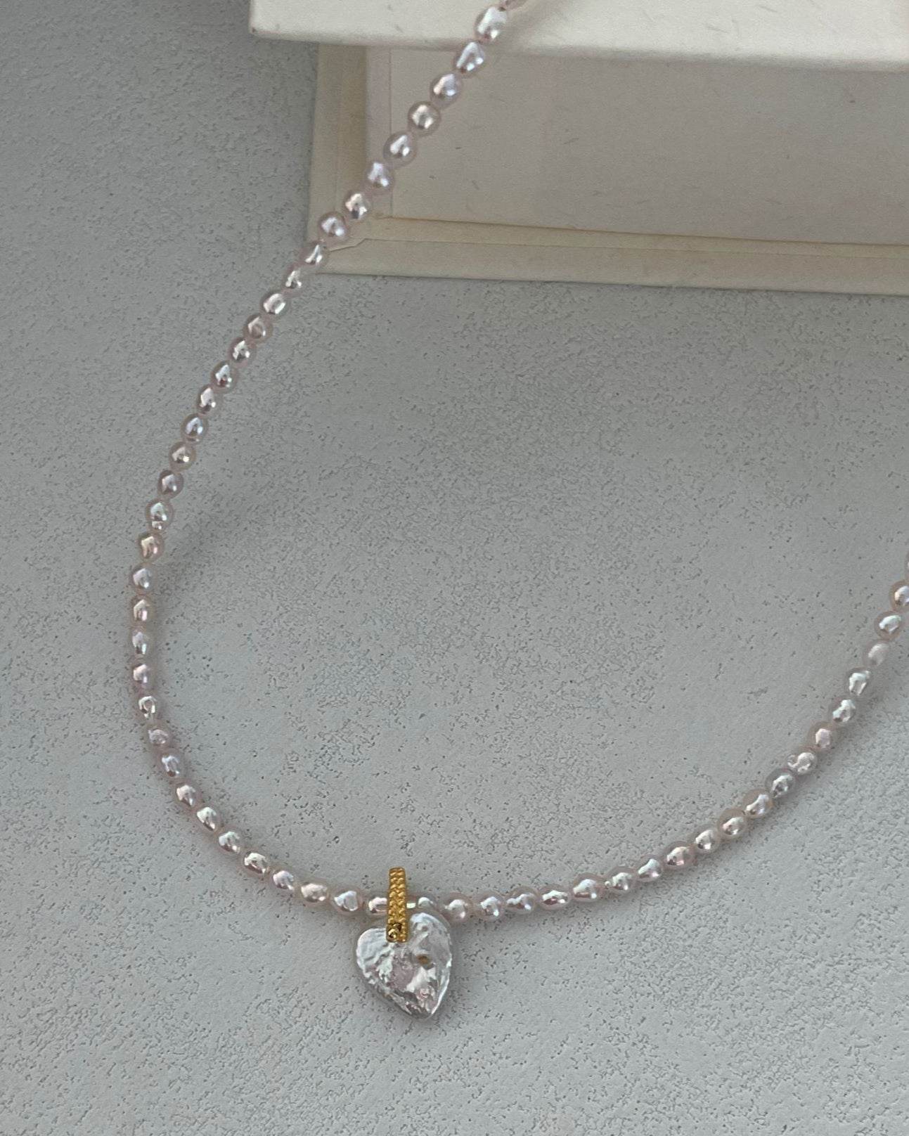 Sweetheart Pearl Necklace – 2 Ways to Wear, Endless Charm - SOLIS