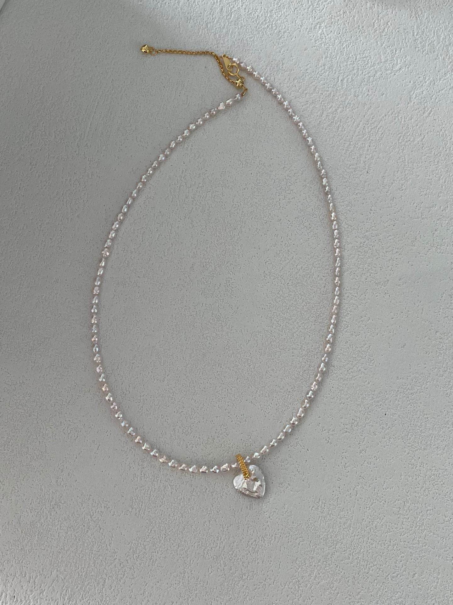 Sweetheart Pearl Necklace – 2 Ways to Wear, Endless Charm - SOLIS