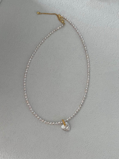 Sweetheart Pearl Necklace – 2 Ways to Wear, Endless Charm - SOLIS