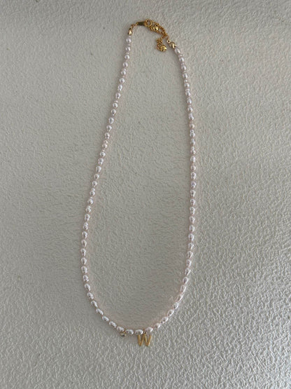 W-Shaped Mother-of-Pearl Pendant - SOLIS