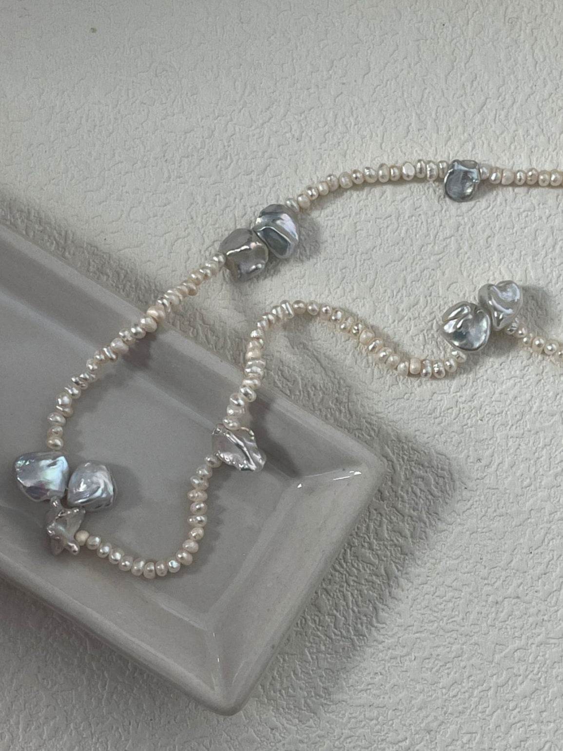 Petal Baroque Pearl Necklace - SOLIS