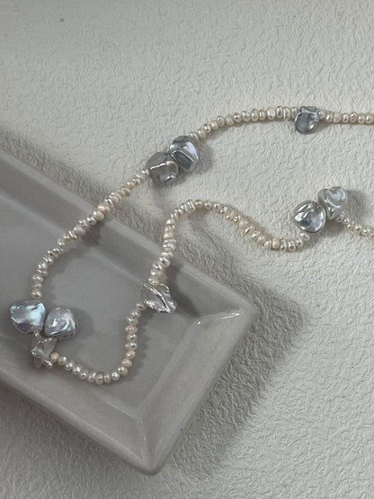 Petal Baroque Pearl Necklace - SOLIS