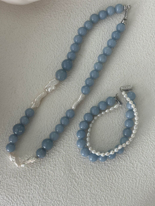 Cloud Blue Jewelry Set - SOLIS