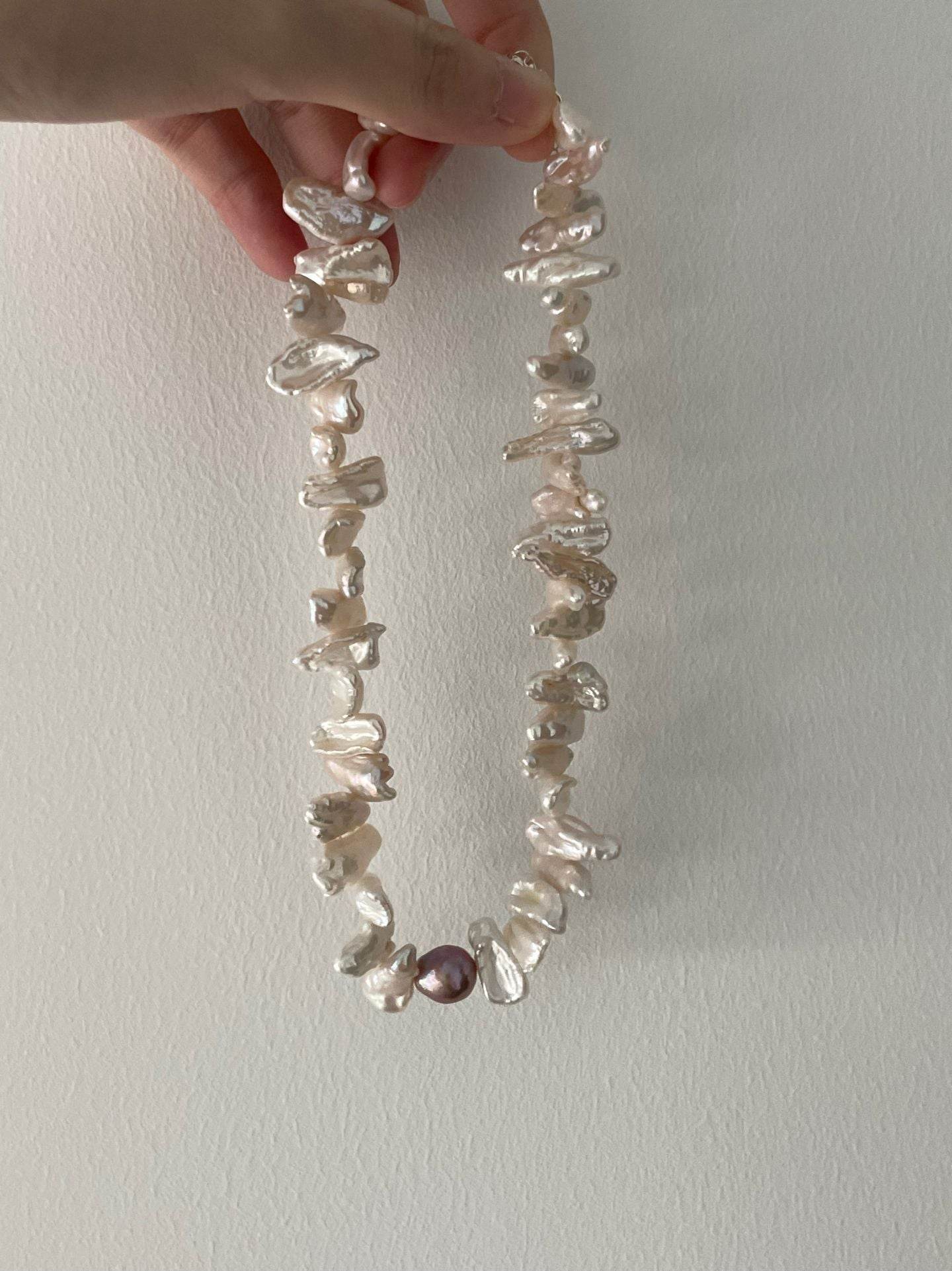 Sunburst Set – Baroque Pearl Necklace & Bracelet Duo - SOLIS