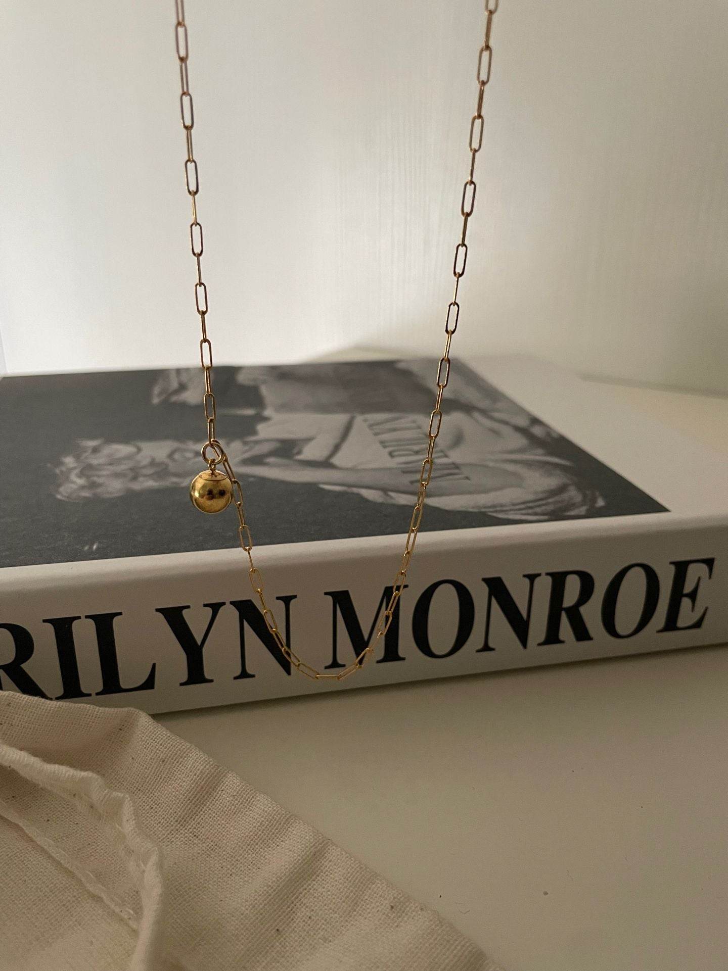 Golden Orb Necklace - SOLIS