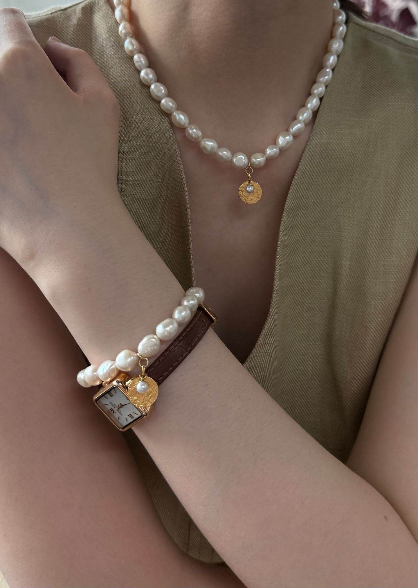 Gardener Pearl Necklace - SOLIS