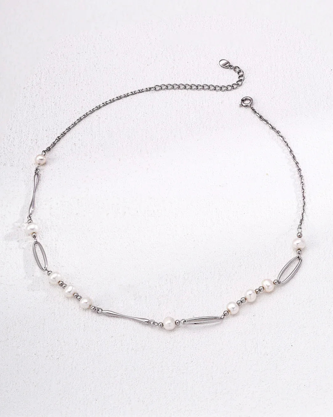 Freshwater Pearl Chain Necklace – 18K Gold Vermeil - SOLIS MOOD