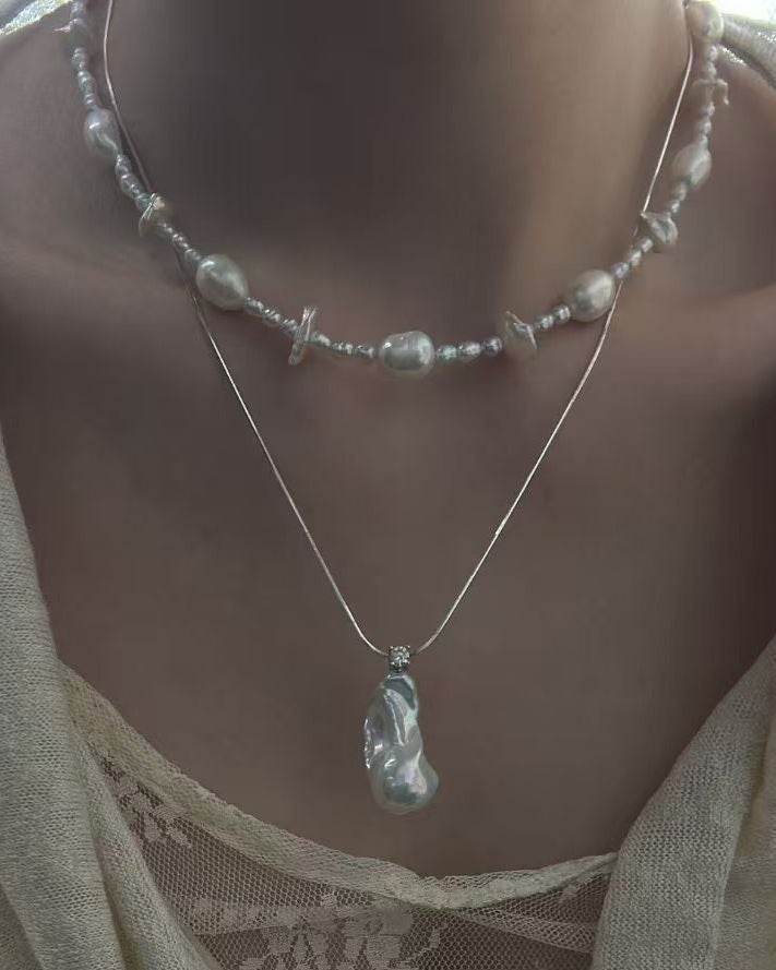 Scatter Pearl Necklace - SOLIS