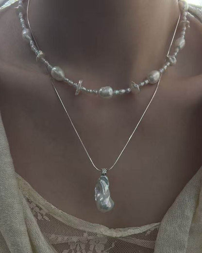 Scatter Pearl Necklace - SOLIS
