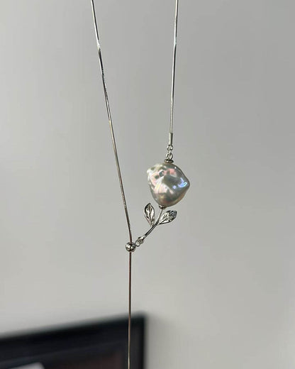 Private Treasures ·Aurora Rose Baroque Pendant Necklace - SOLIS