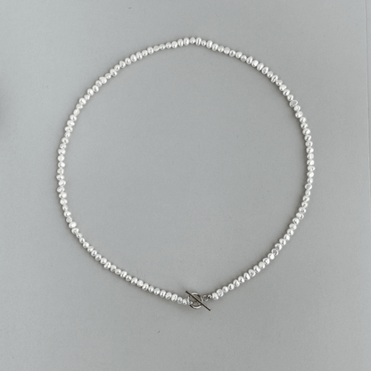 Baroque Pearl Necklace – Handmade in 14k Gold · Solis Jewelry - SOLIS