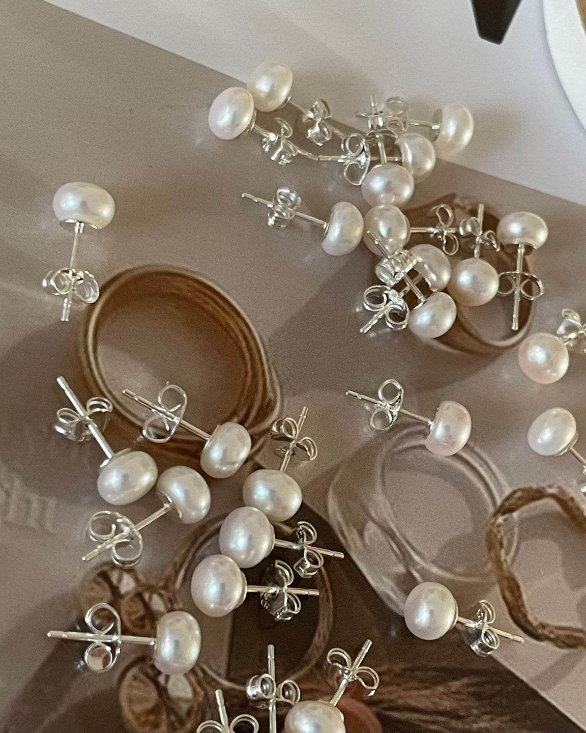 Classic Pearl Studs – Your Everyday Essential - SOLIS