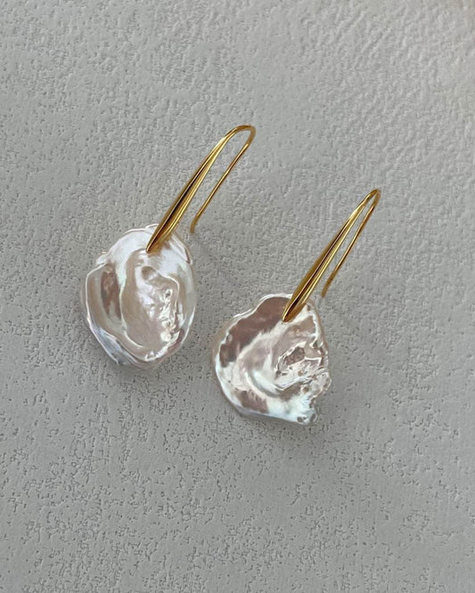 Petal Drop Earrings – 18K Gold Vermeil - SOLIS