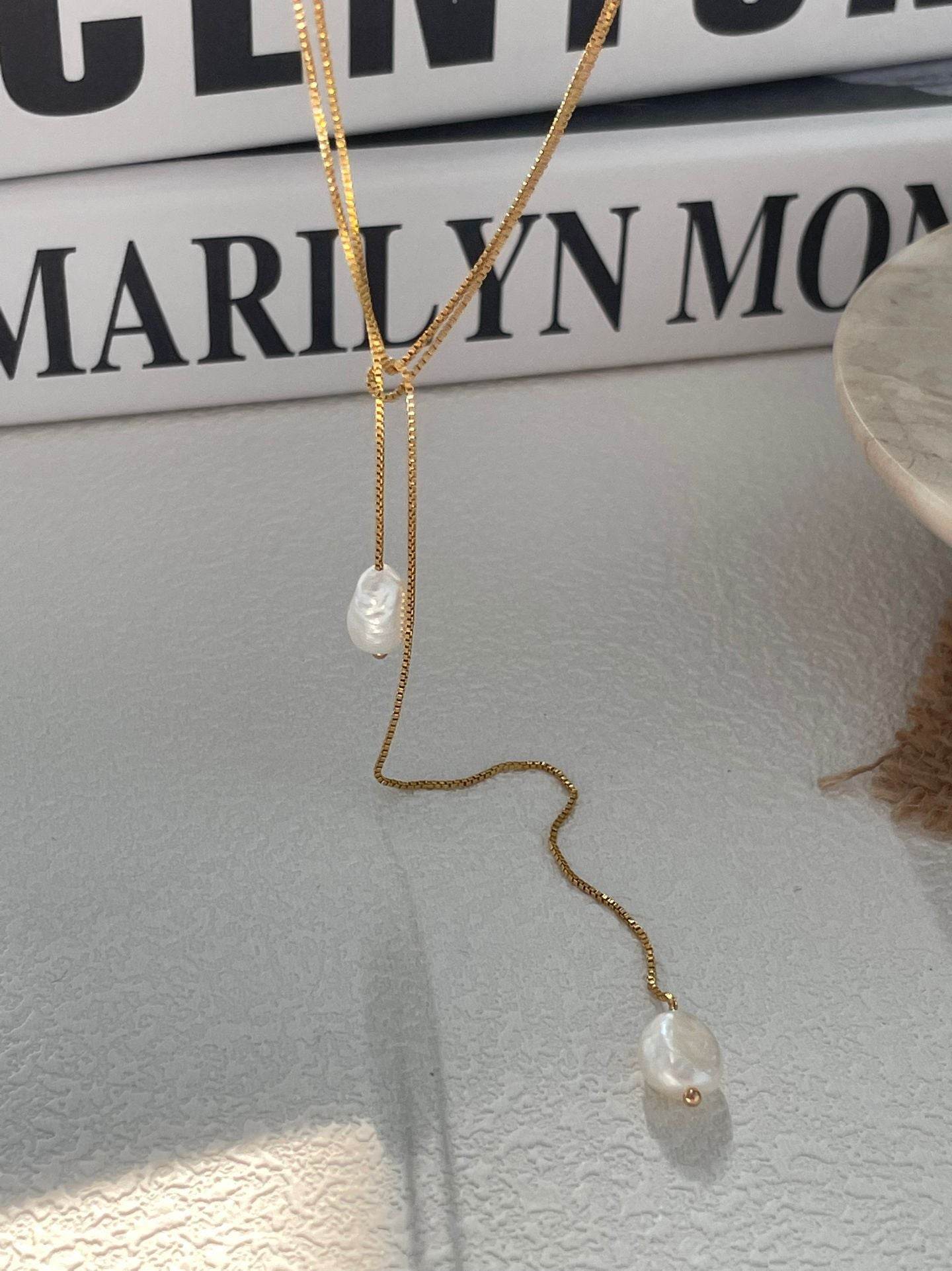 Flowline Pearl Necklace - SOLIS