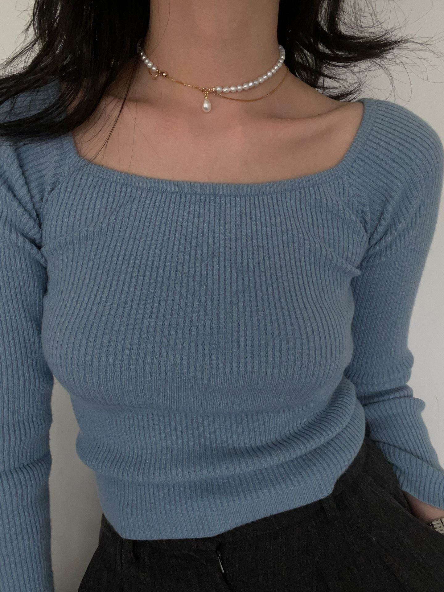 Dual-Length Freshwater Pearl Necklace – 14K Gold-Filled Contrast Chain - SOLIS