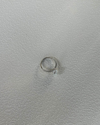 Gleam · Iridescent Pearl Ring – Silver - SOLIS