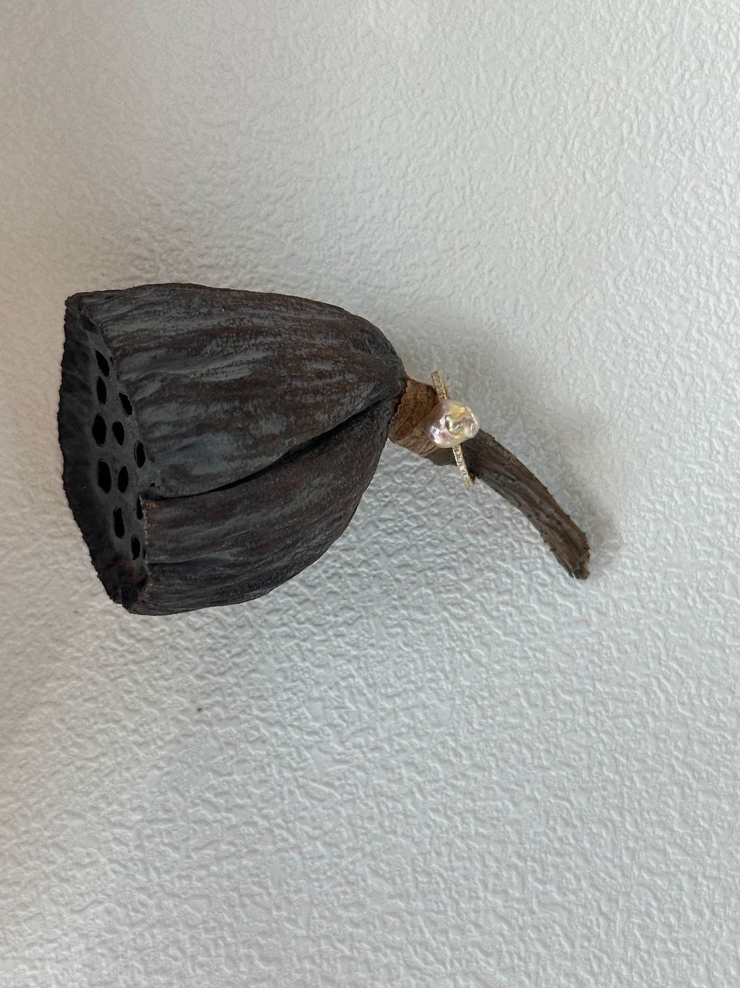 Gleam · Iridescent Pearl Ring – Silver - SOLIS