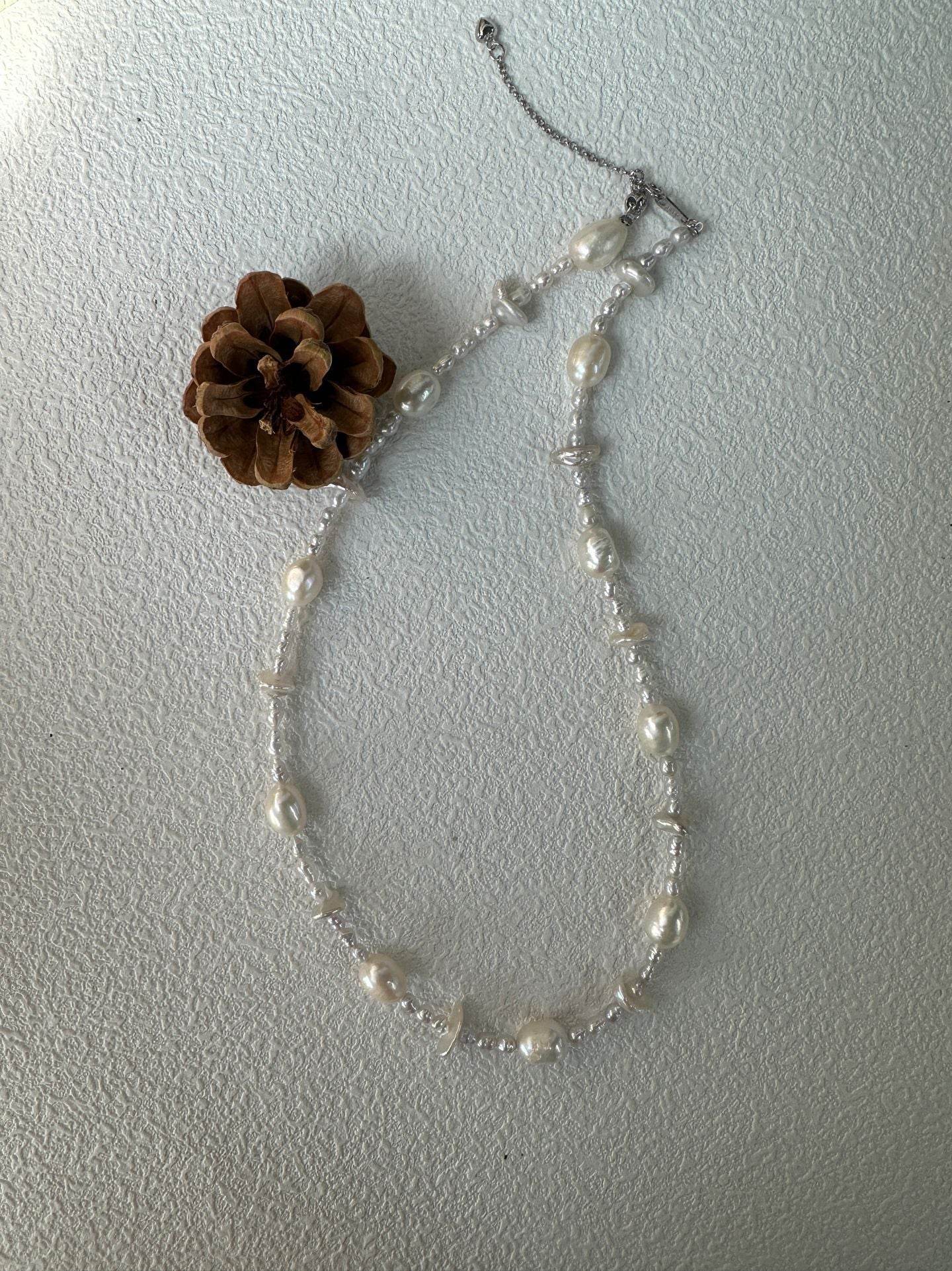 Scatter Pearl Necklace - SOLIS