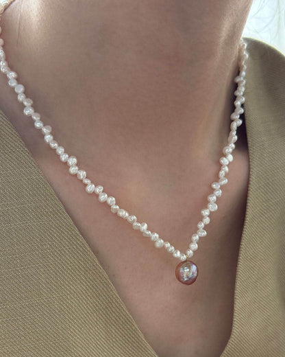 Fairycore Pearl Drop Necklace - SOLIS