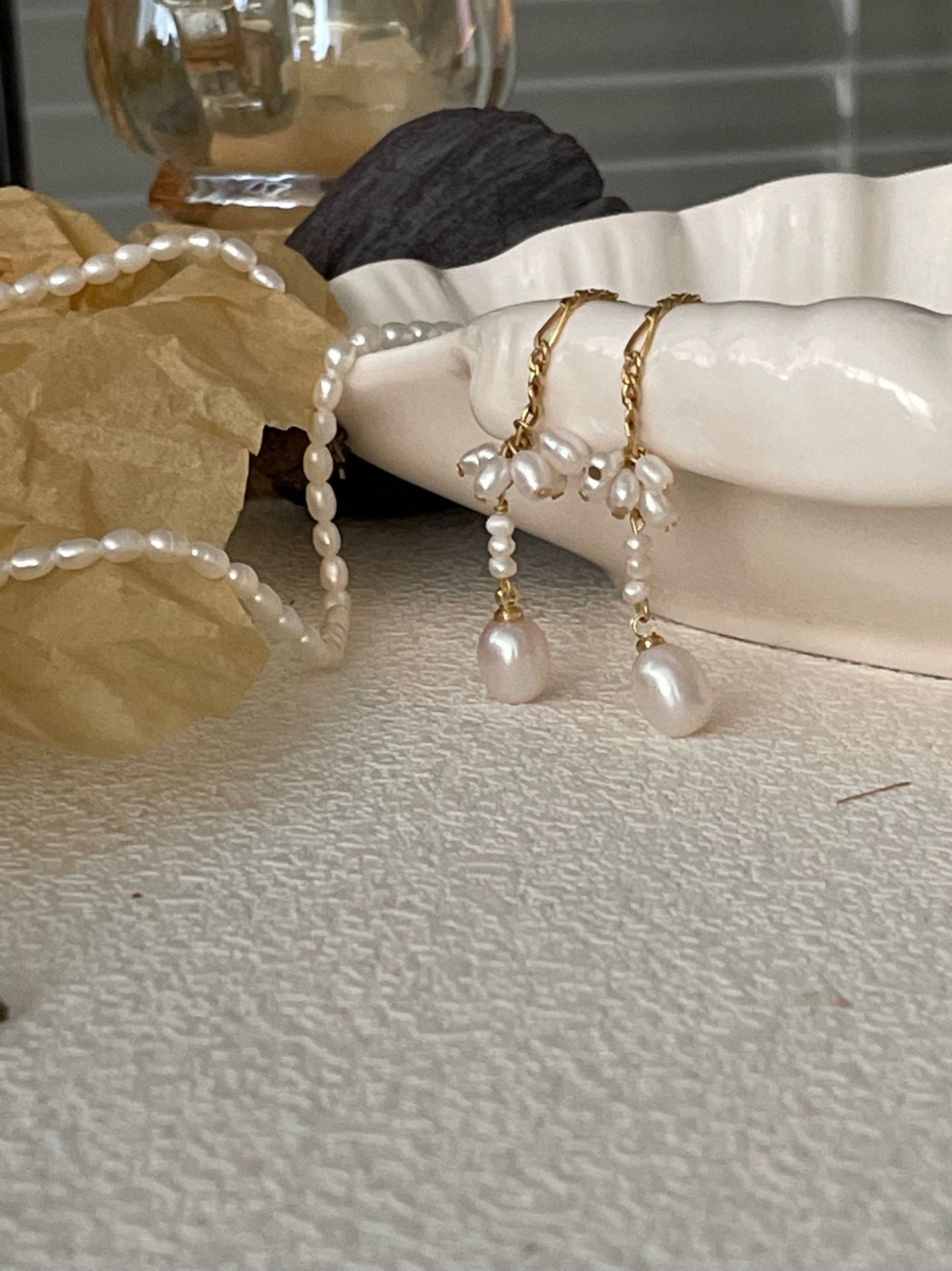 Blooming Drop Earrings