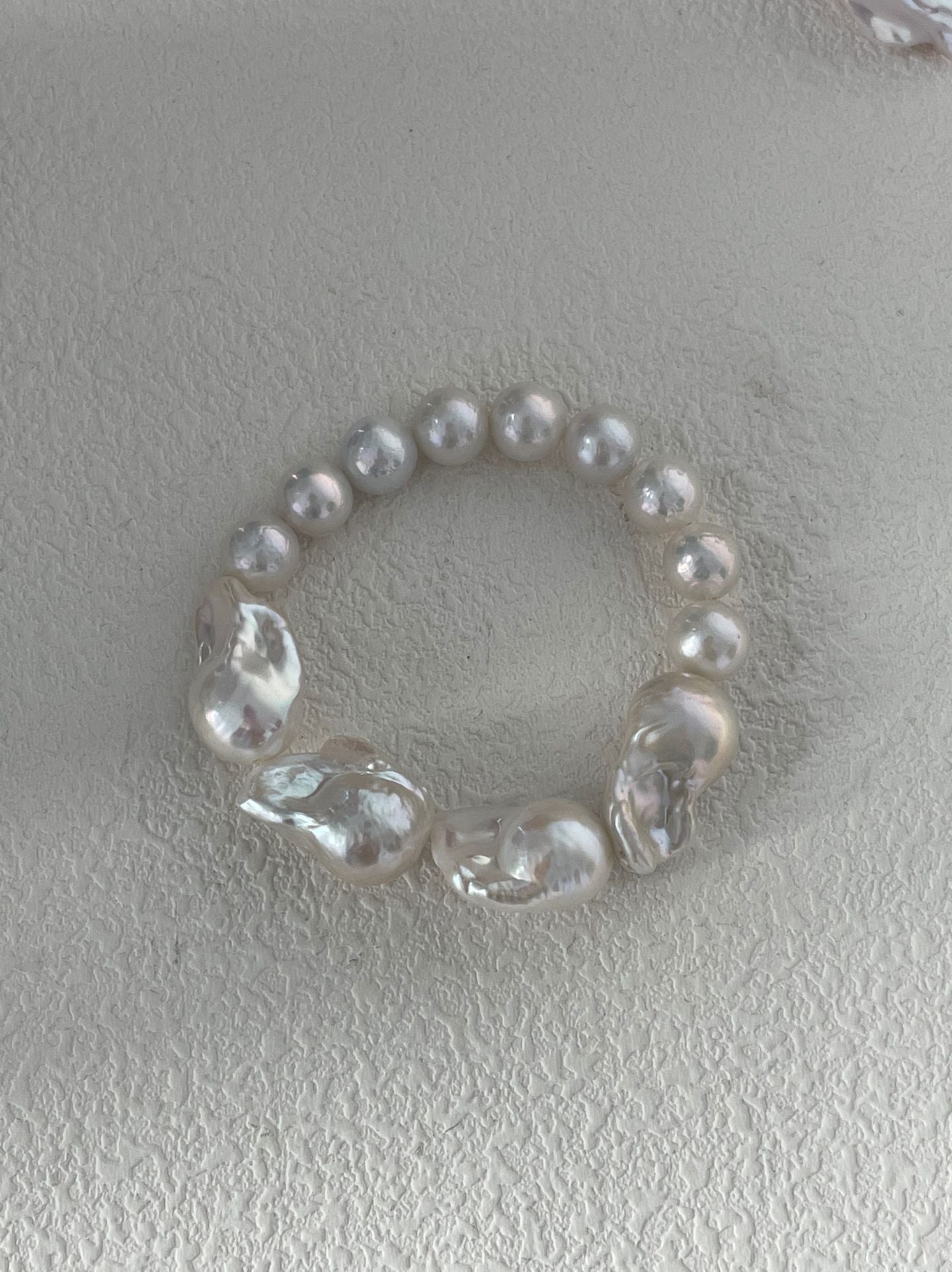 Baroque Freshwater Pearl Bracelet (Sterling Silver)