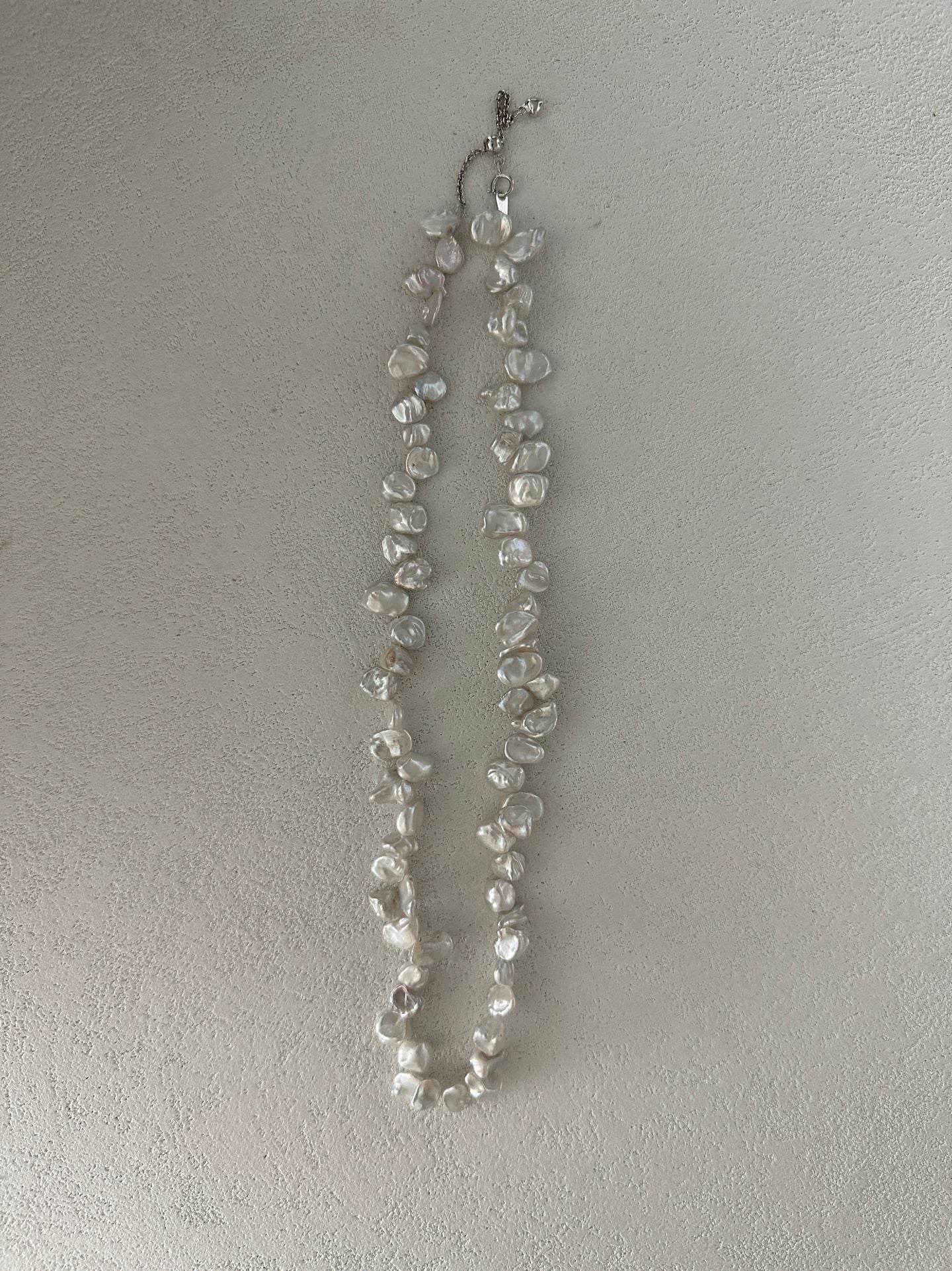 Keshi Pearl Necklace & Bracelet Set - SOLIS