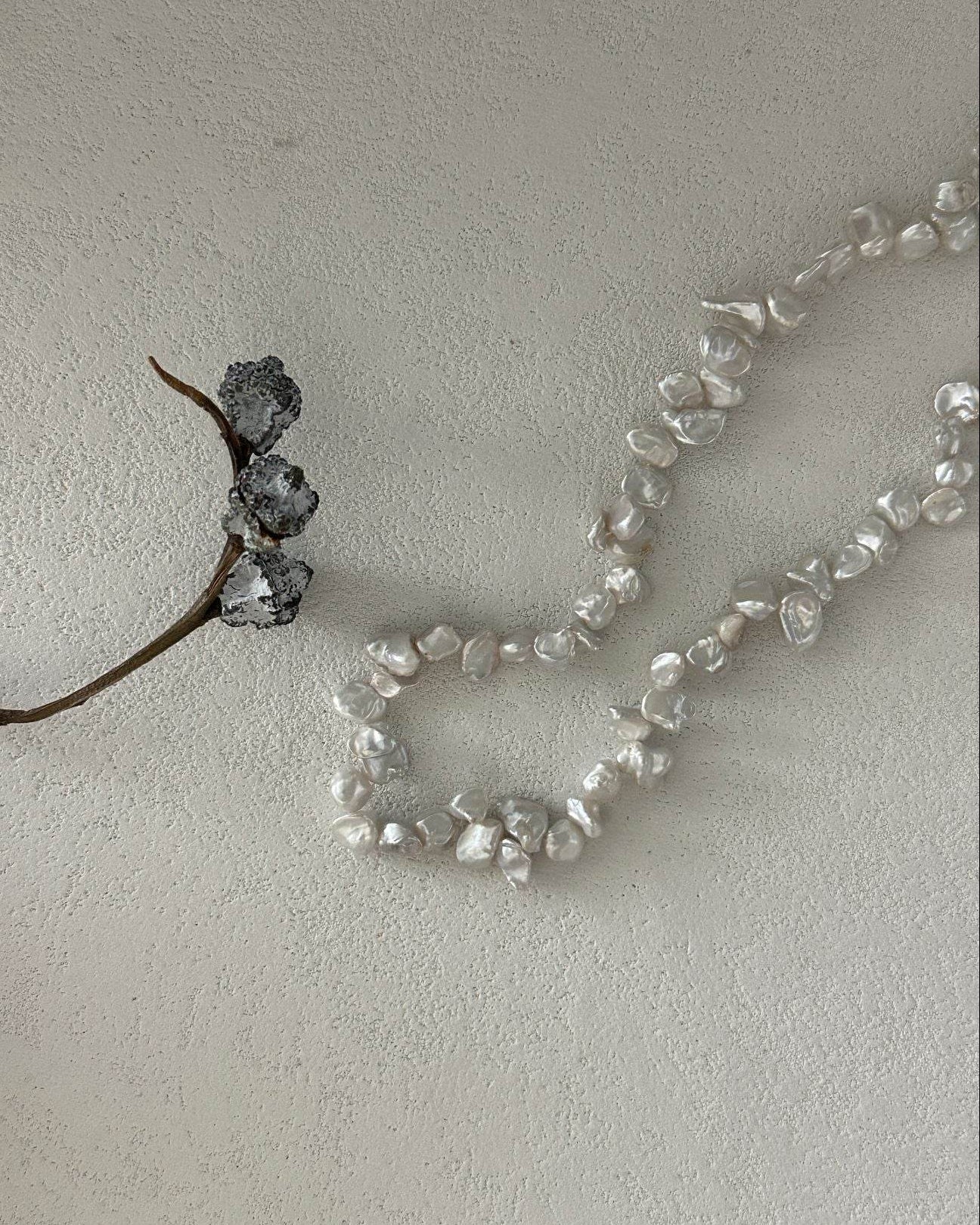 Keshi Pearl Necklace - SOLIS