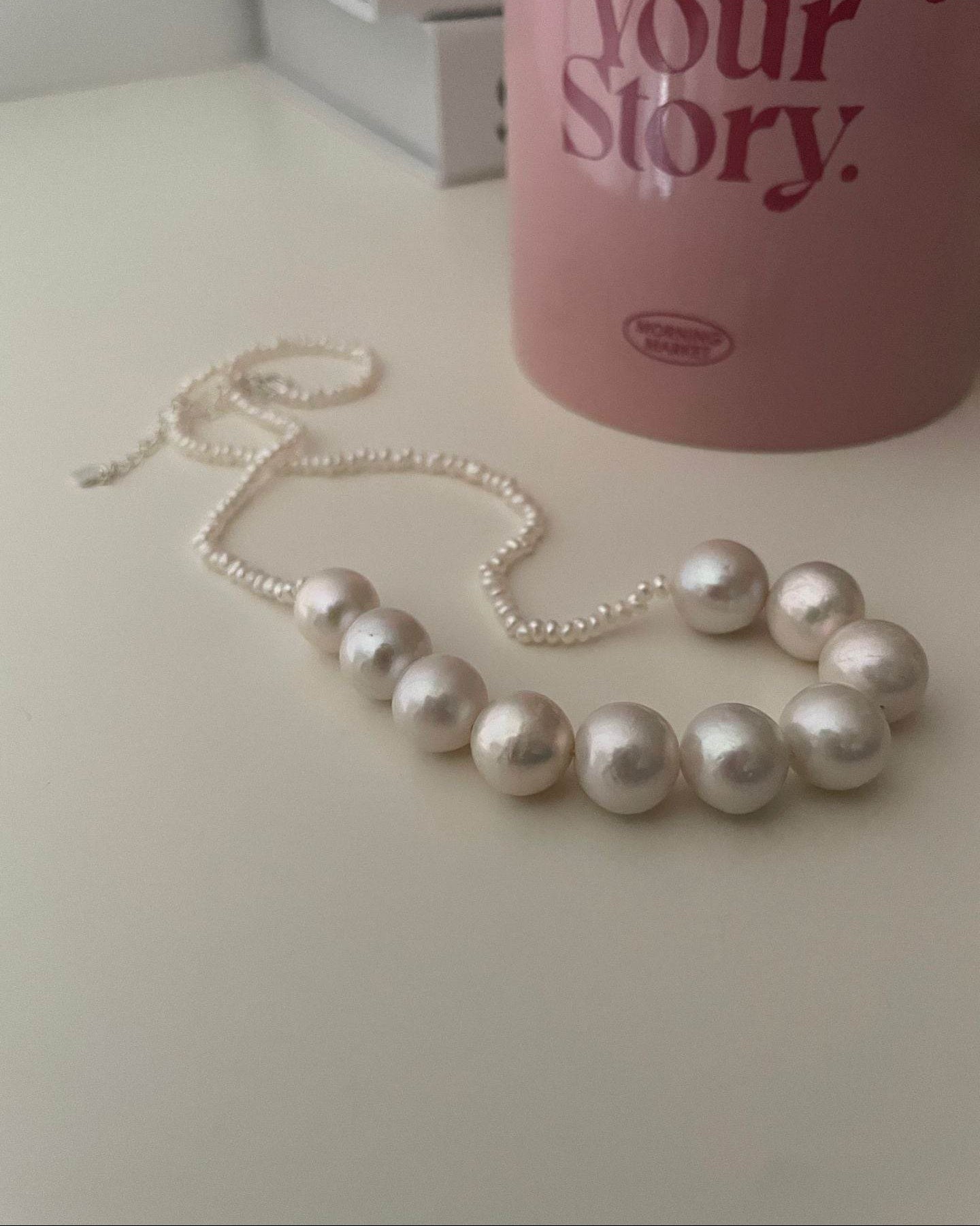 Smiling Pearl Necklace - SOLIS