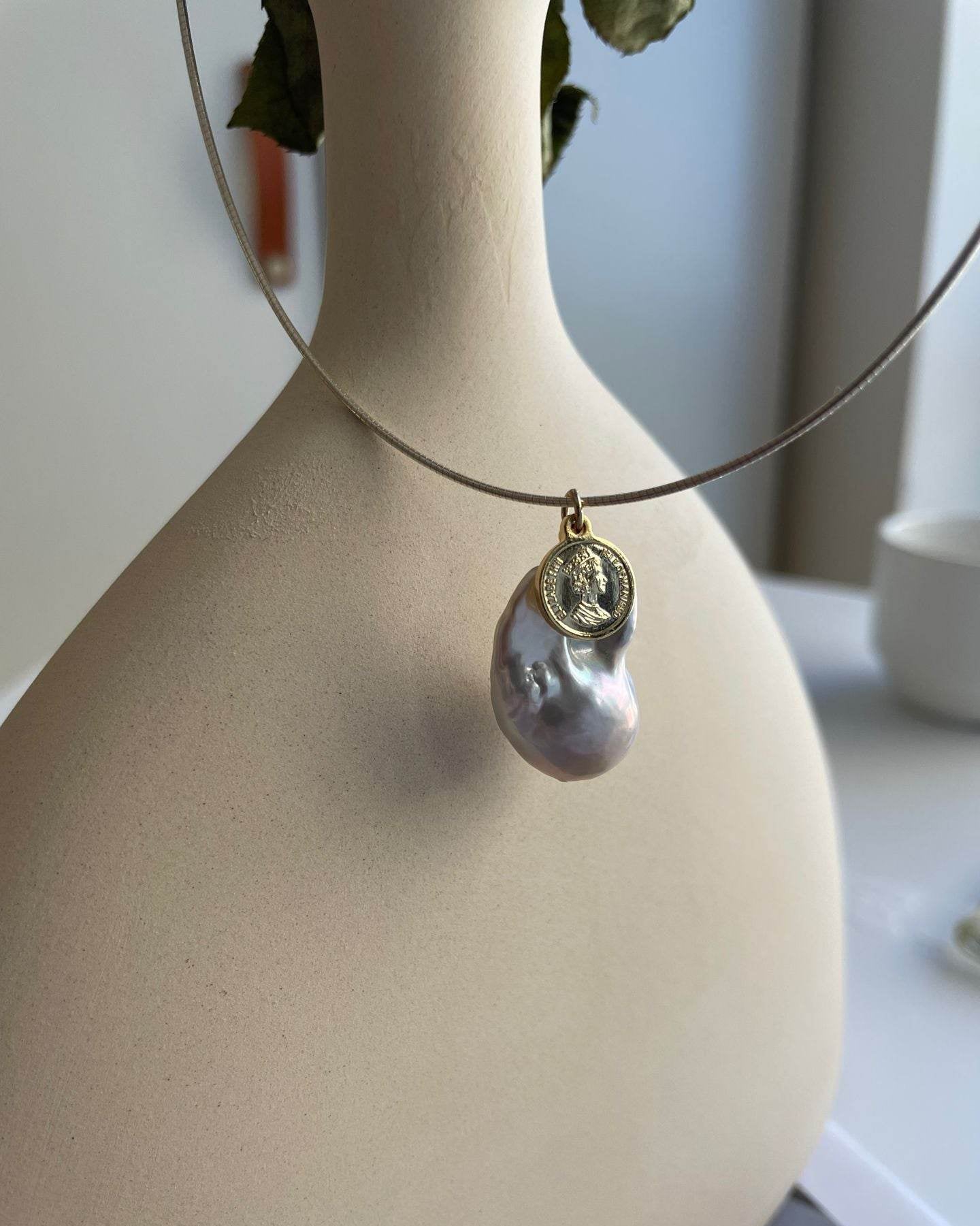 Baroque Halo Necklace - SOLIS