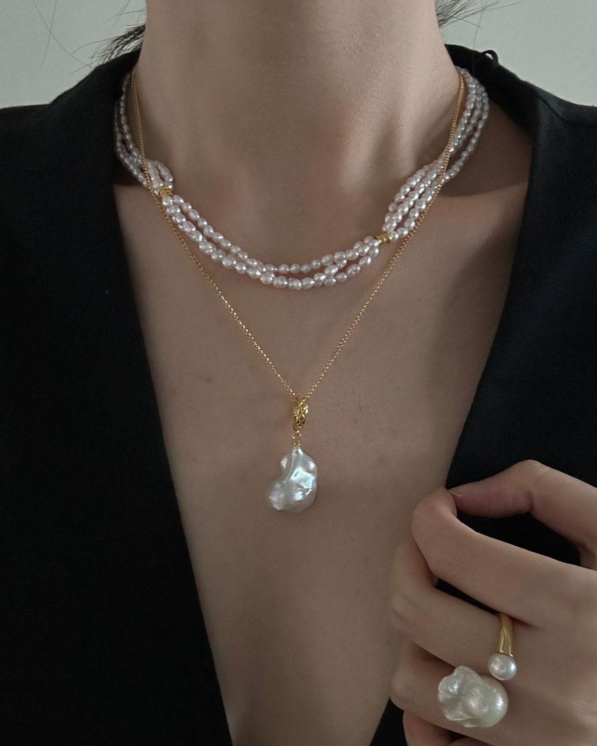 Baroque Auric Necklace - SOLIS