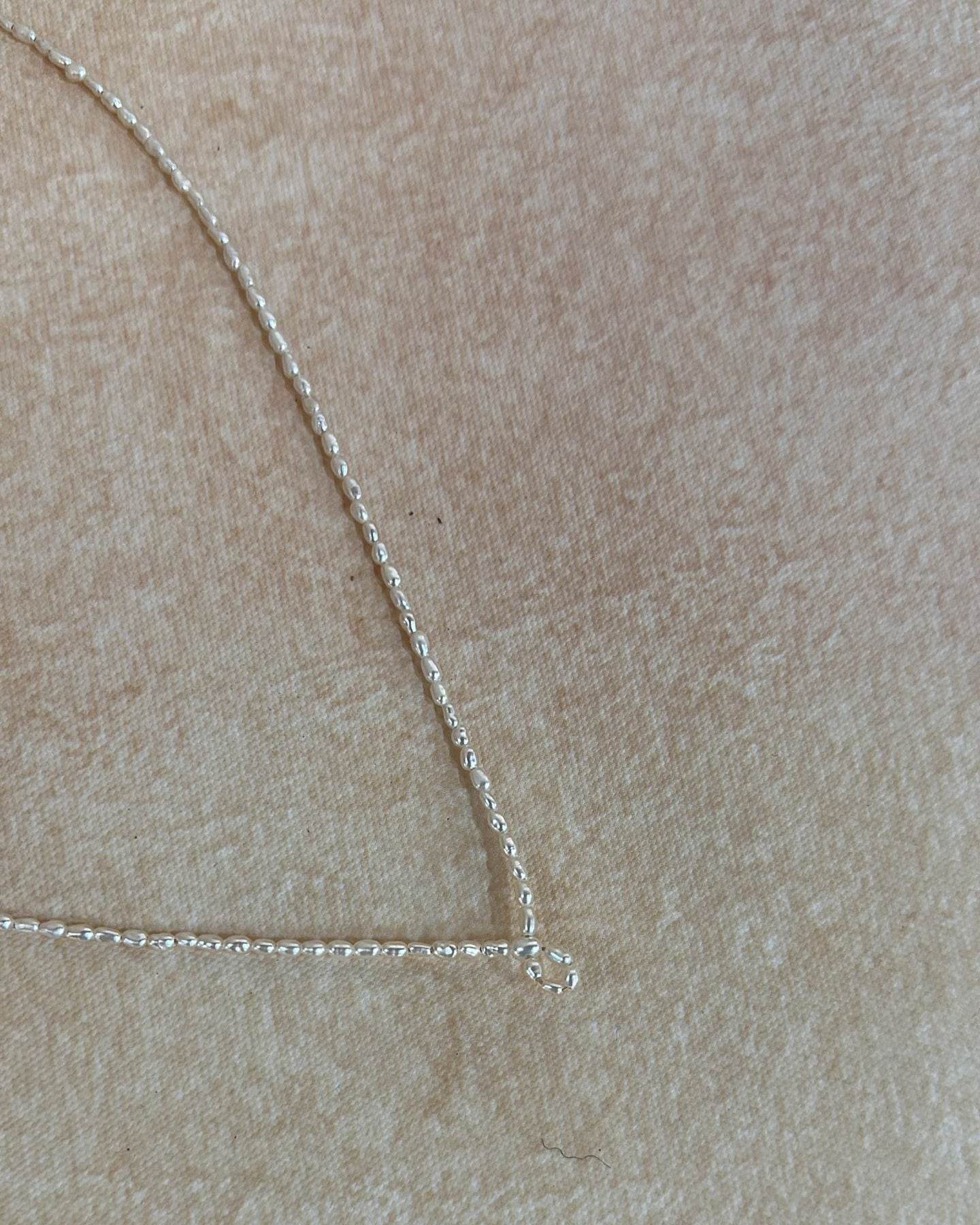 Mini Pearl Beam Necklace - SOLIS