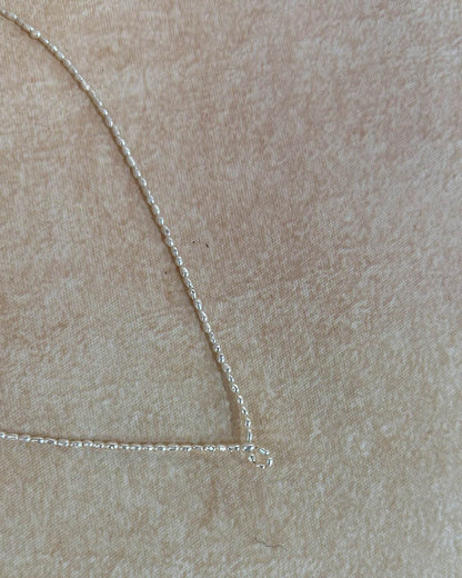 Mini Pearl Beam Necklace - SOLIS