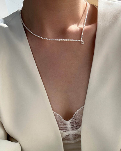 Mini Pearl Beam Necklace - SOLIS