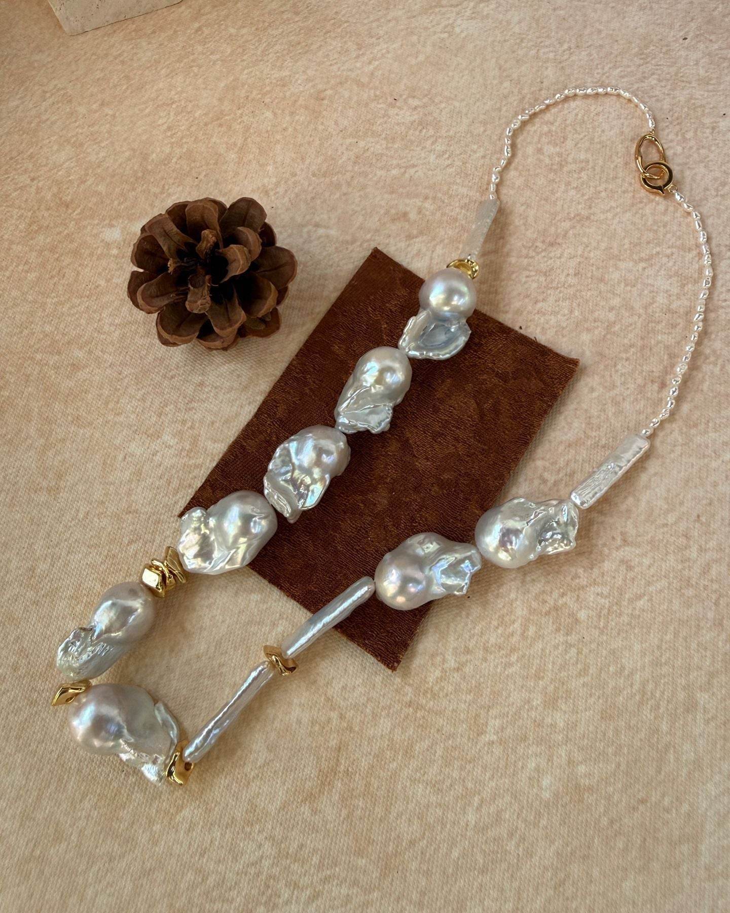 Baroque Sculpt Necklace - SOLIS