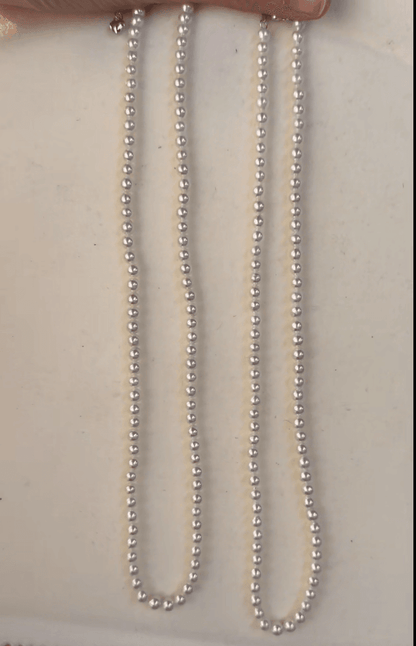 Private Treasures · Near-Round High-Luster “Steel Luster” Pearl Necklace - SOLIS